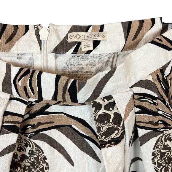 NEW YORK & COMPANY Eva Mendes Pineapple Skirt - Picture 2 of 4